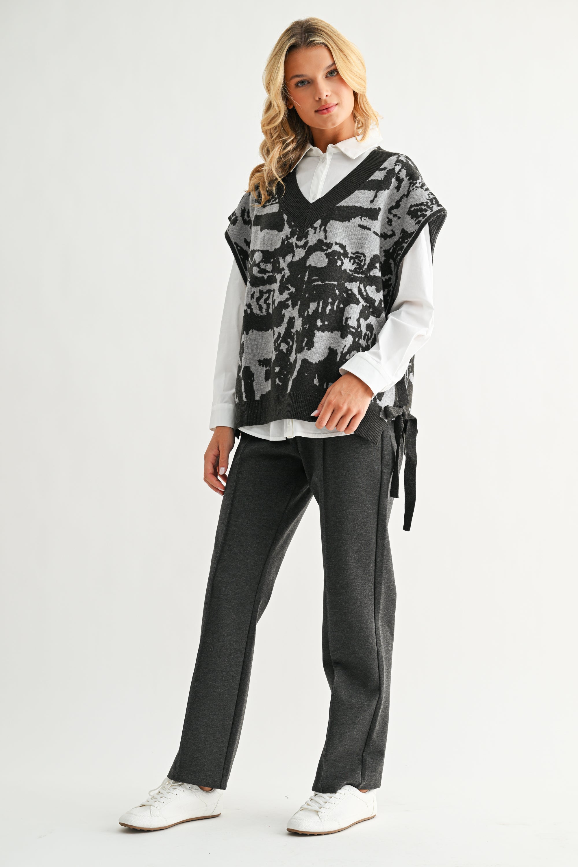 Peter Stretch Pointe Knit Pant