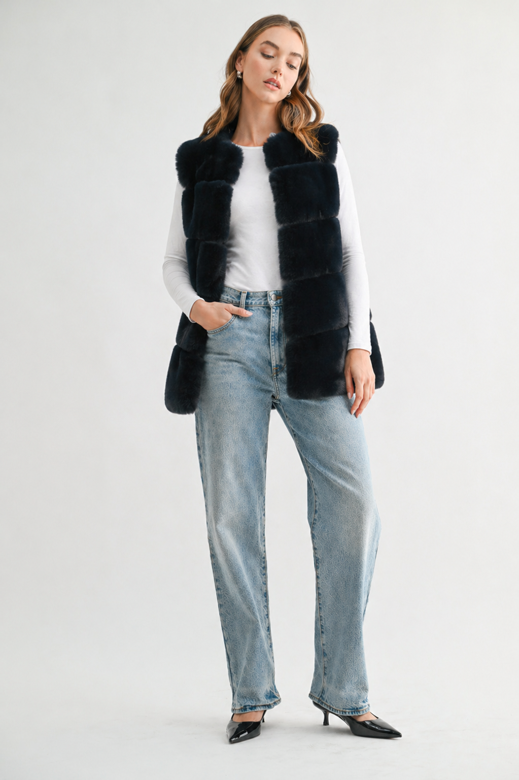 Joan Fur Vest