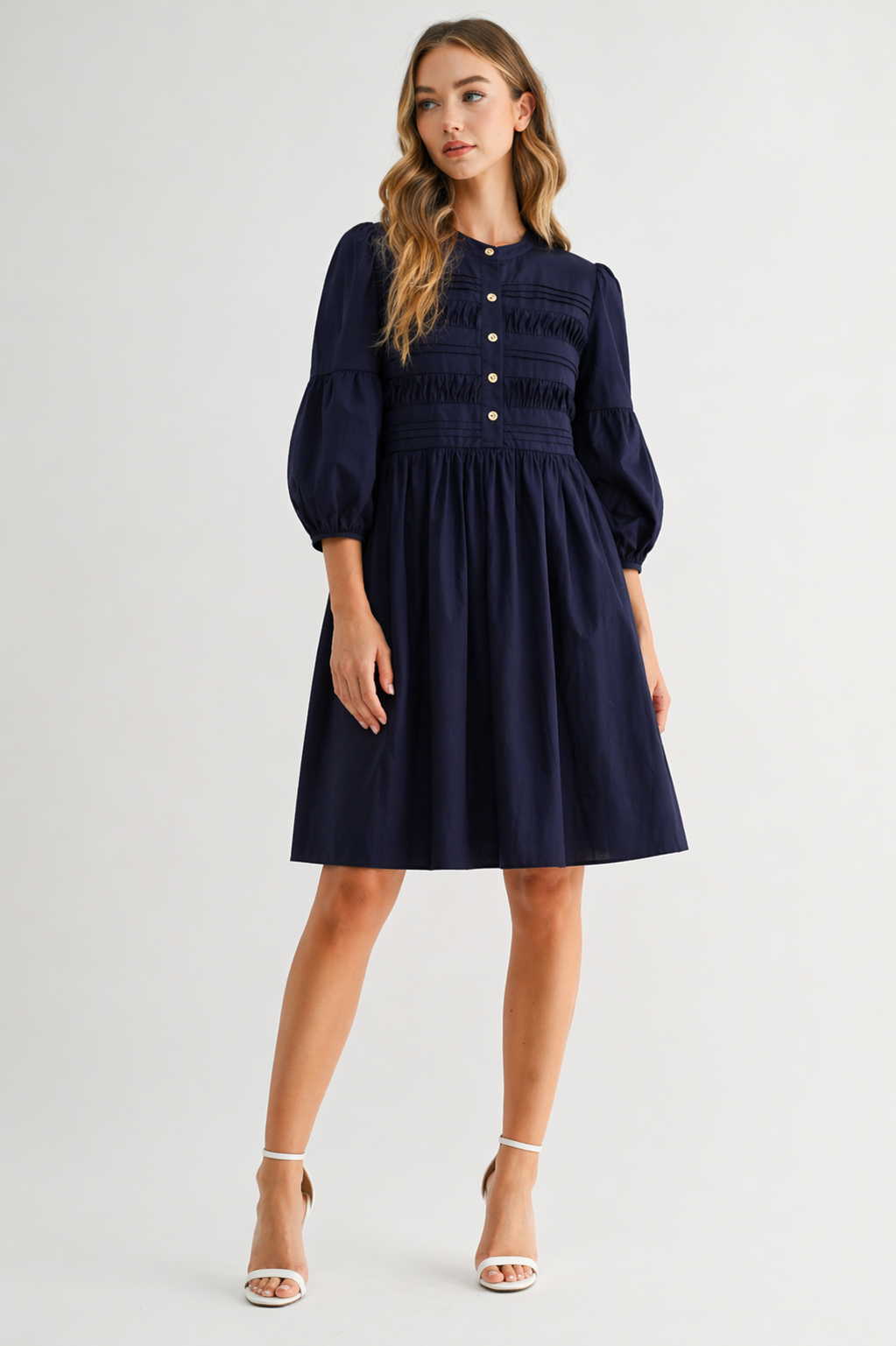 Whitney Cotton Poplin Dress