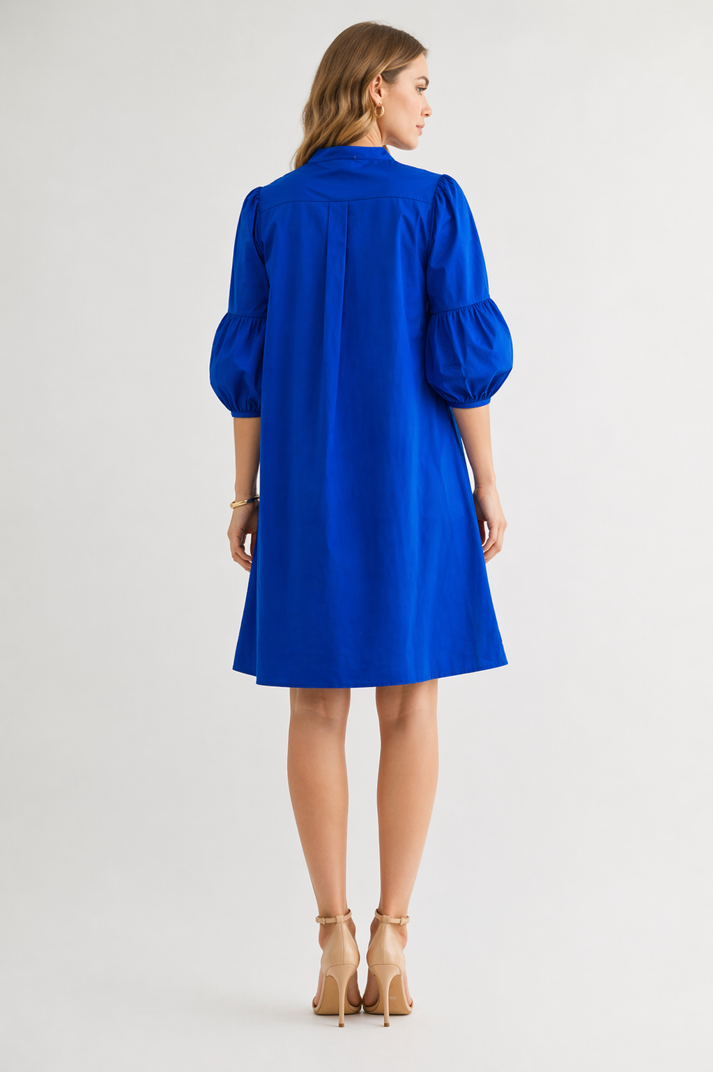 Whitney Cotton Poplin Dress