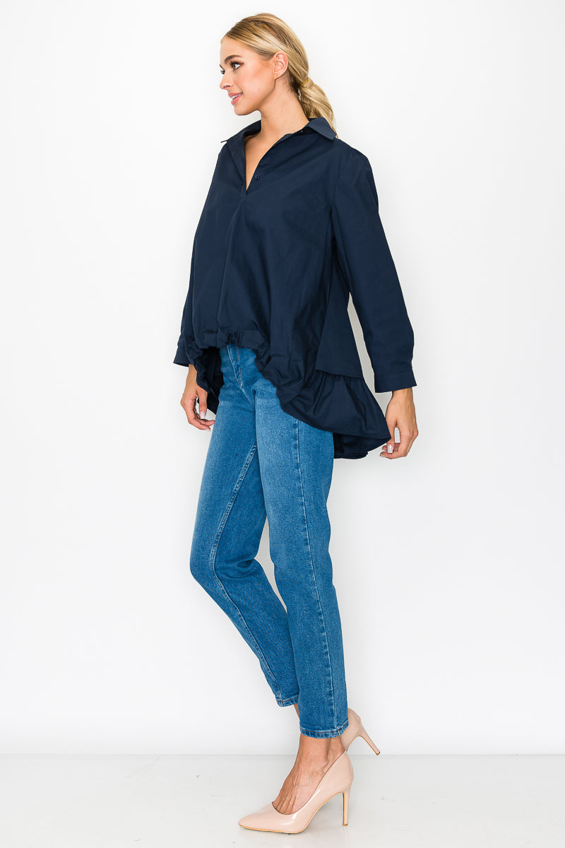 Winna Cotton Poplin Shirt