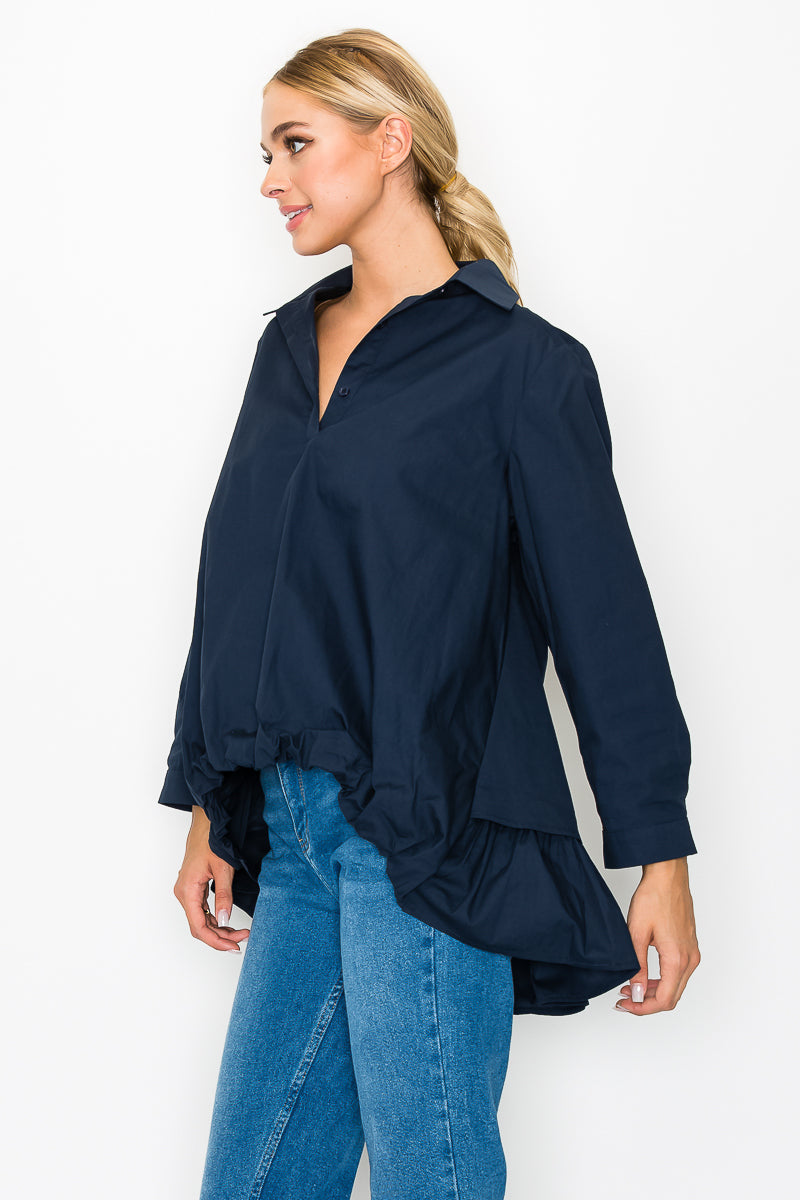 Winna Cotton Poplin Shirt