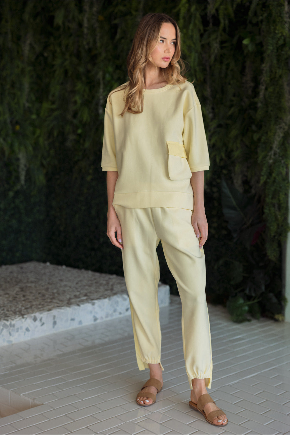 Katie Crepe Knit Pant