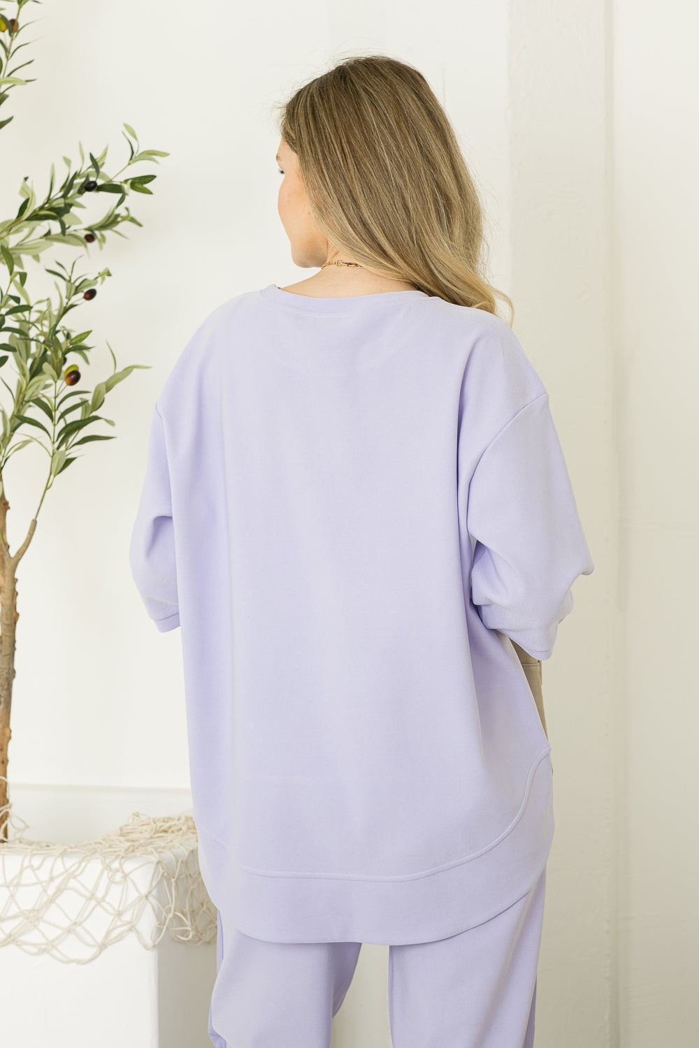 Karen Knit Crepe Top