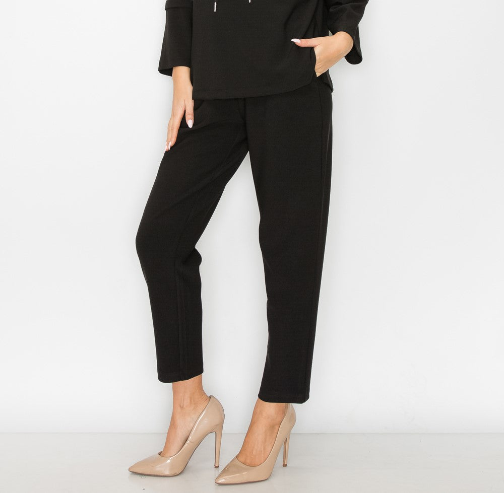 Kellie Stretch Crepe Knit Pant