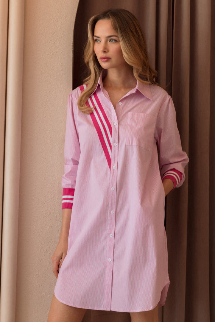Wenna Cotton Shirt Dress