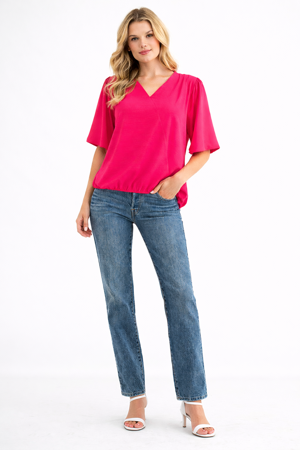 Willowa Woven Crepe Top