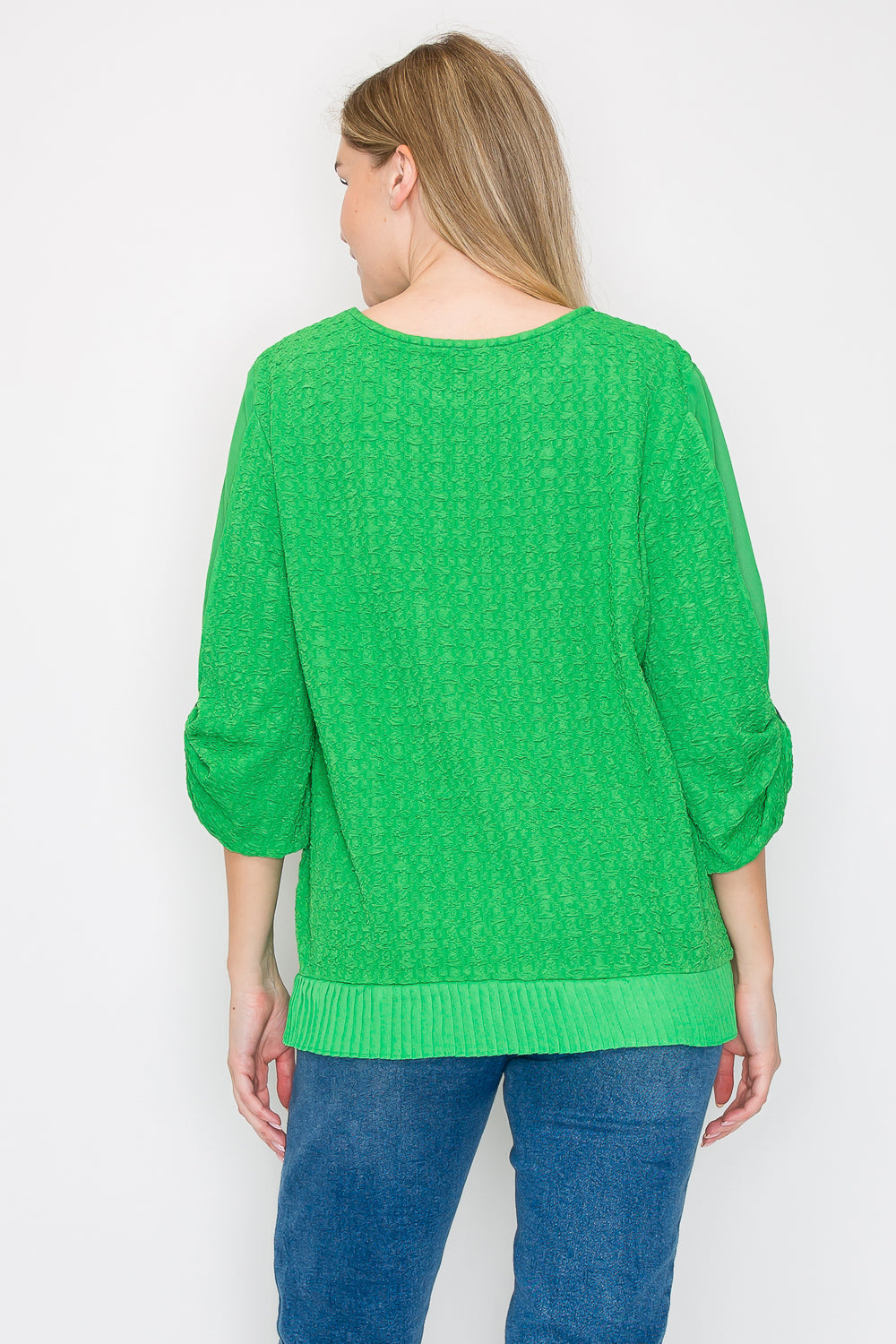 Wayne Woven Textured Top