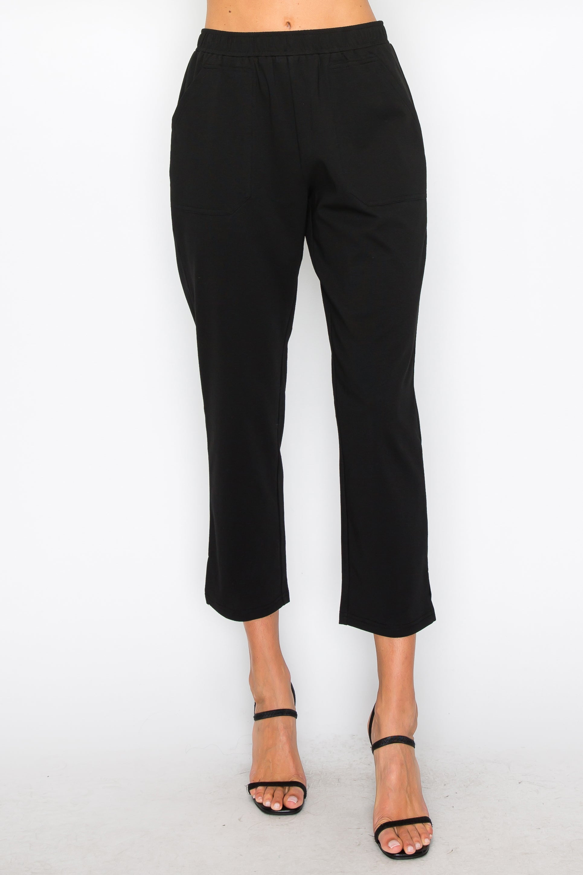 Krystal Stretch Cotton Knit Pant