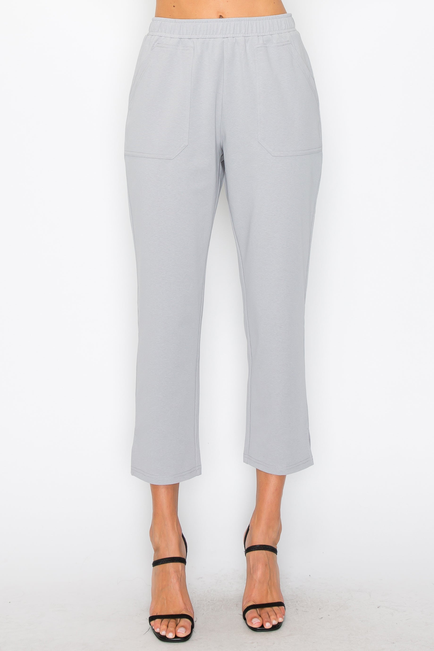 Krystal Stretch Cotton Knit Pant