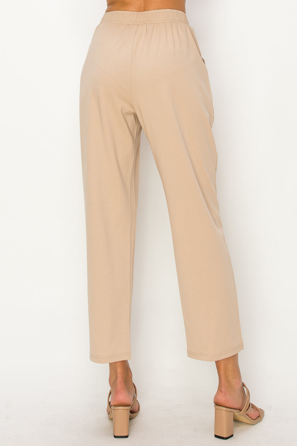Krystal Stretch Cotton Knit Pant