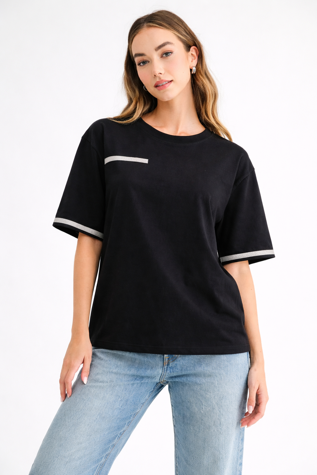 Roxi Stretch Pointe Knit Top