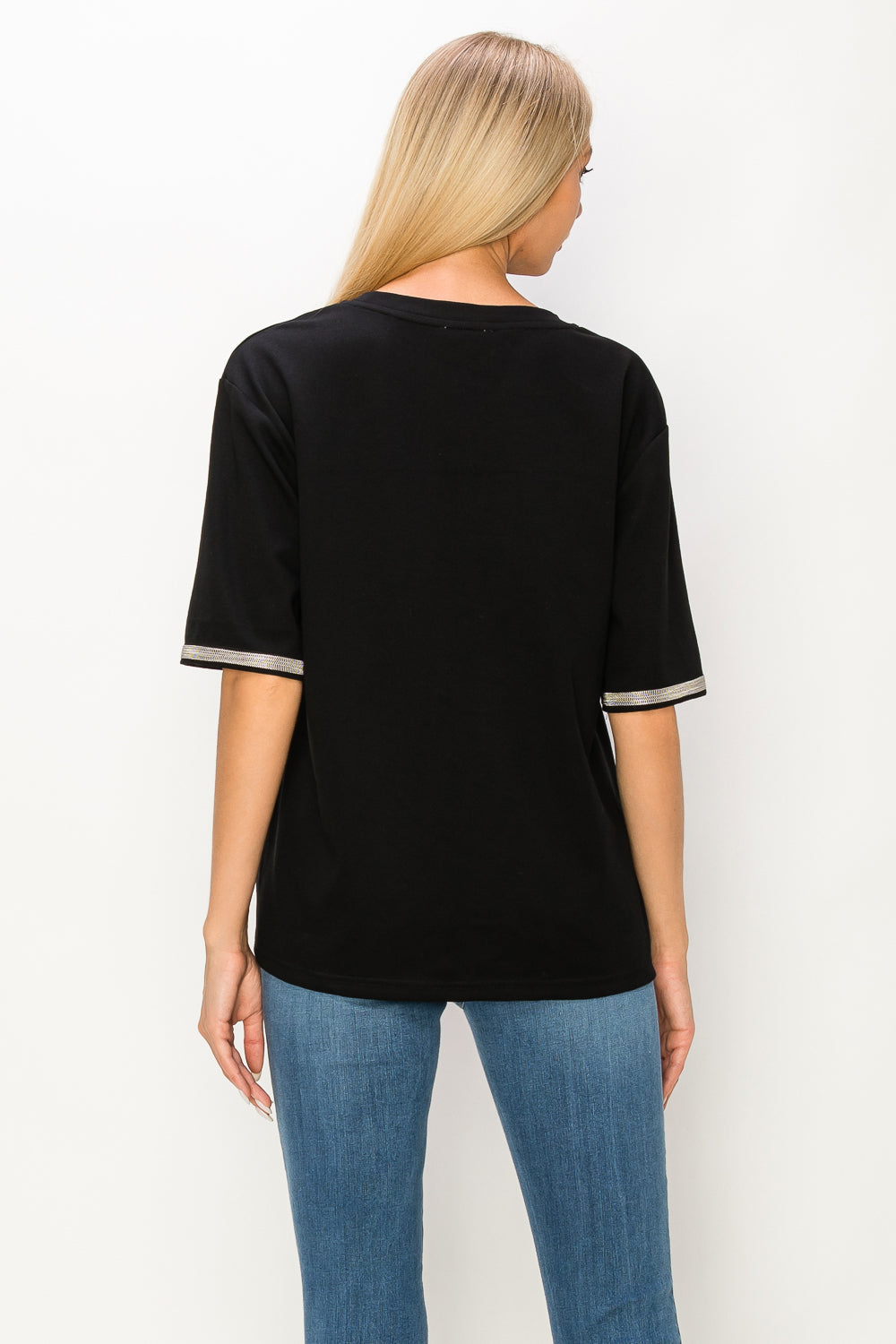 Roxi Stretch Pointe Knit Top