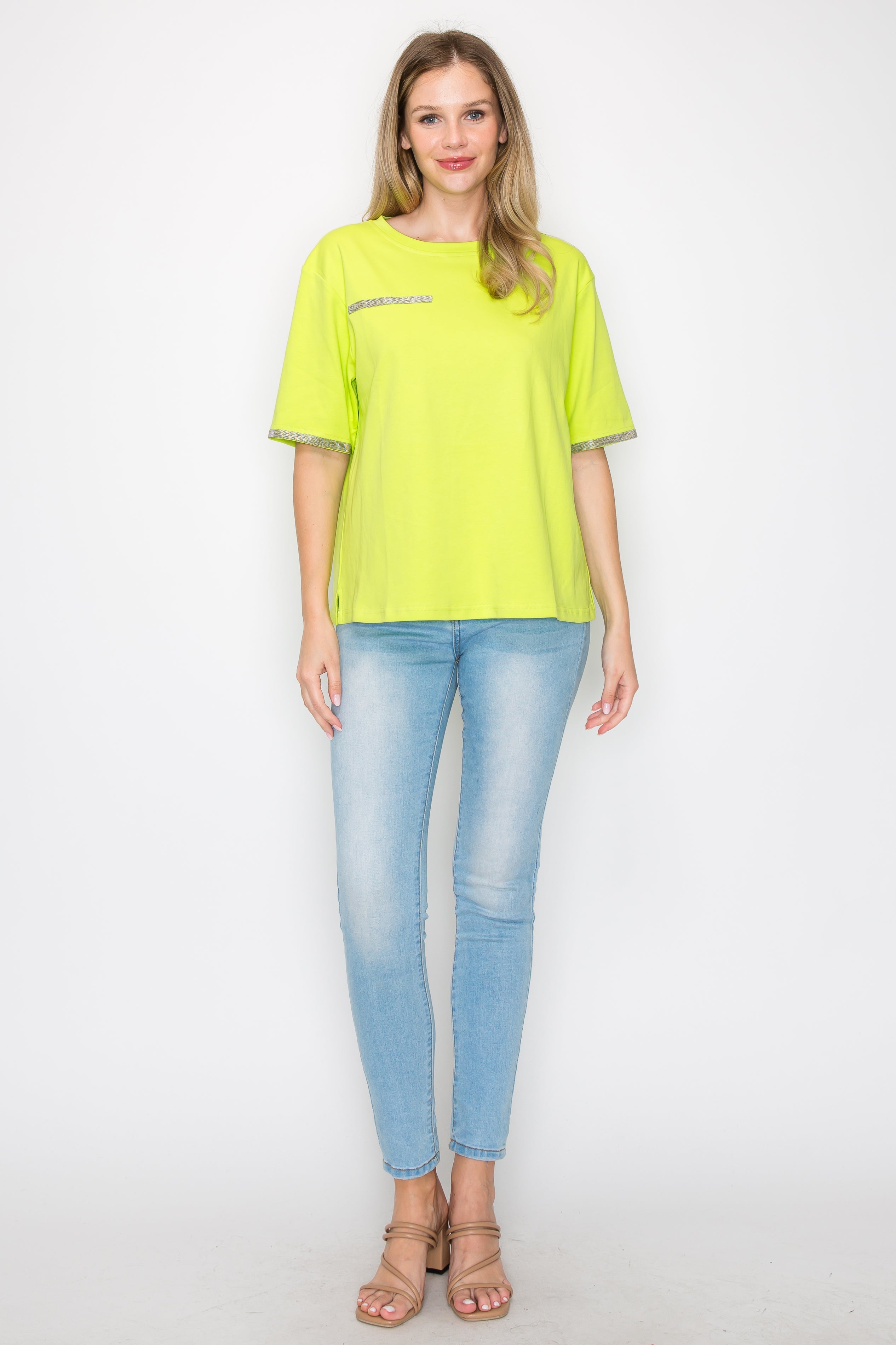 Roxi Stretch Pointe Knit Top