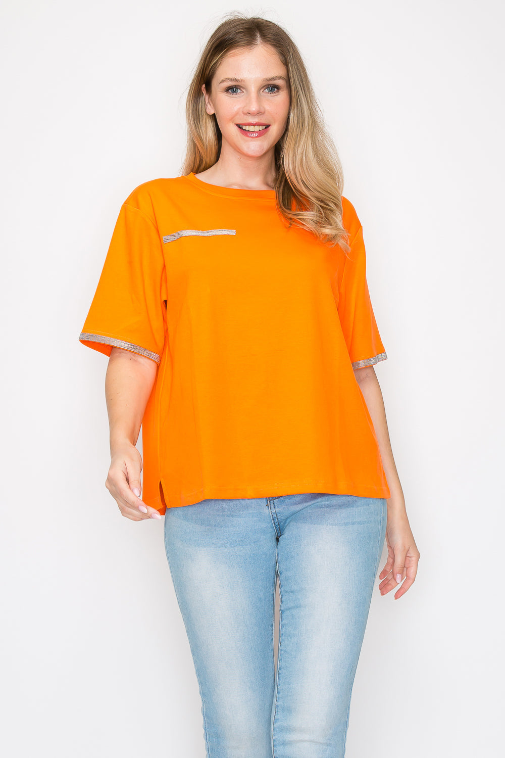 Roxi Stretch Pointe Knit Top