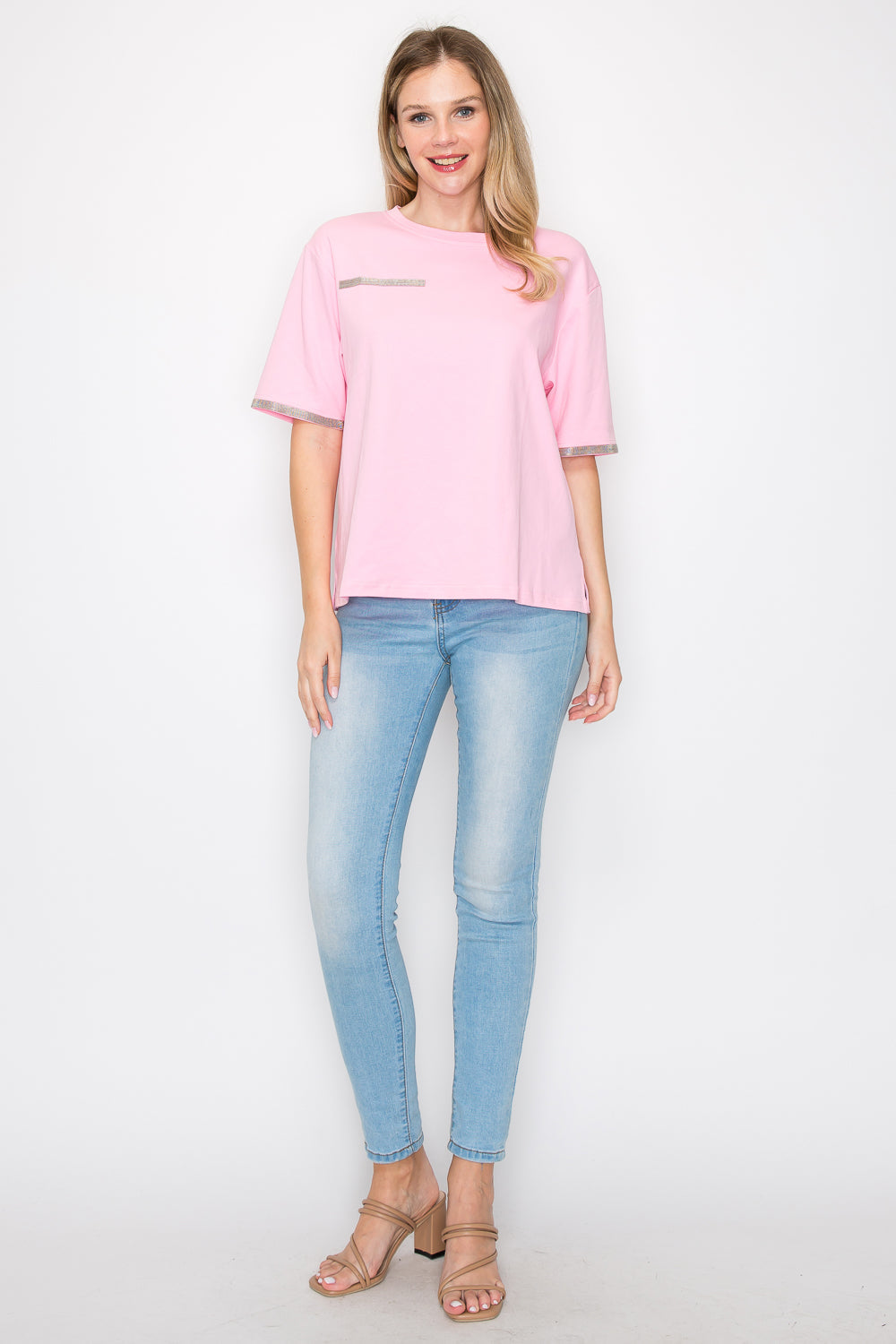 Roxi Stretch Pointe Knit Top