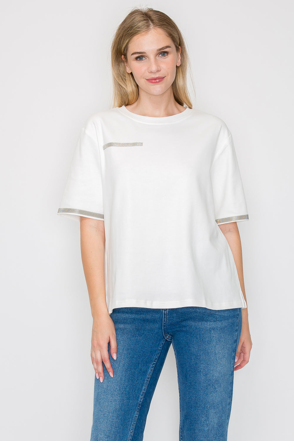 Roxi Stretch Pointe Knit Top