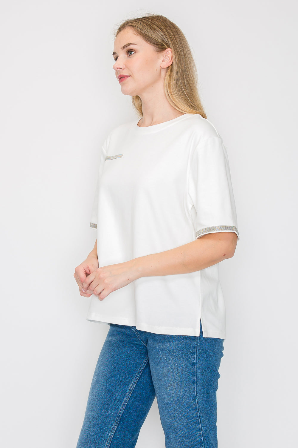 Roxi Stretch Pointe Knit Top