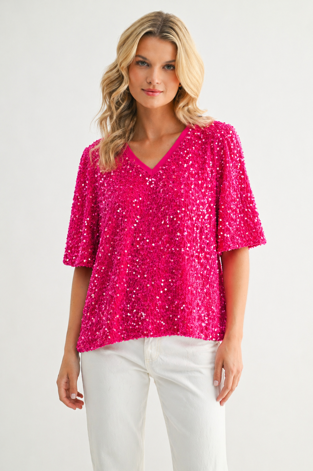 Wevanna Sparkling Sequin Top