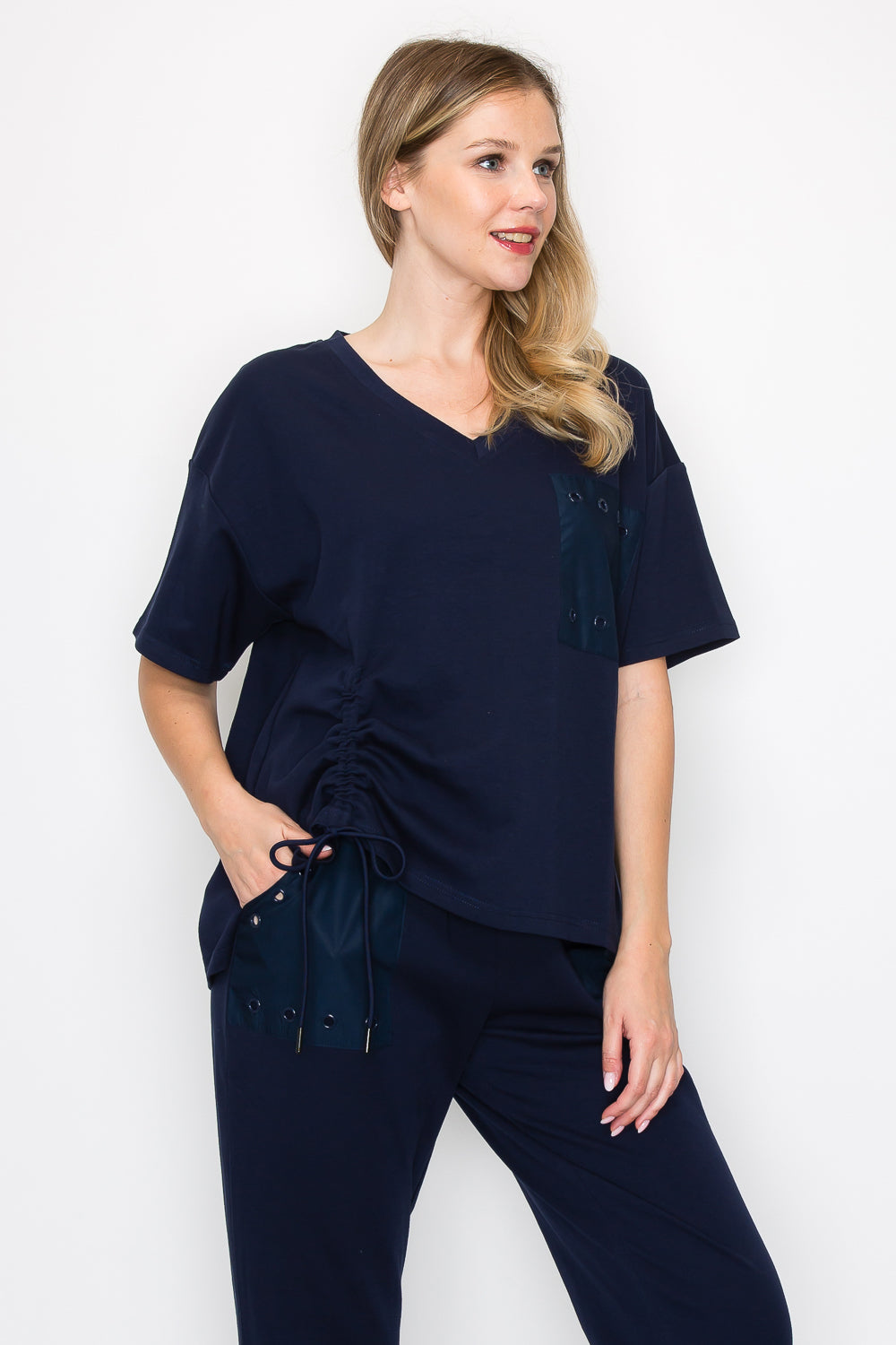 Roxanna Stretch Pointe Knit Top