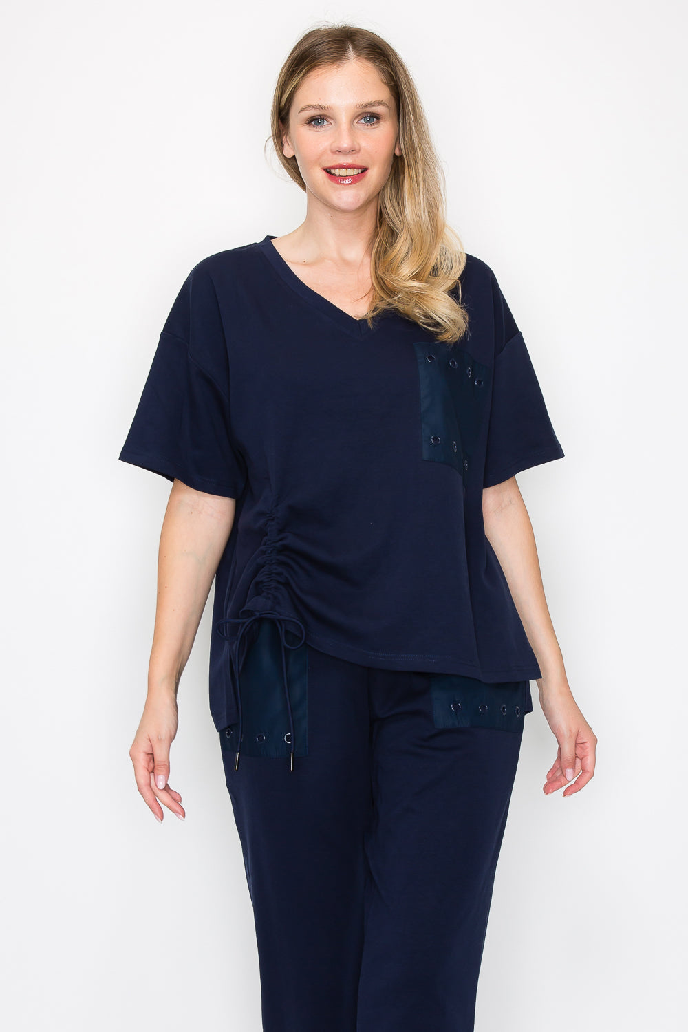 Roxanna Stretch Pointe Knit Top