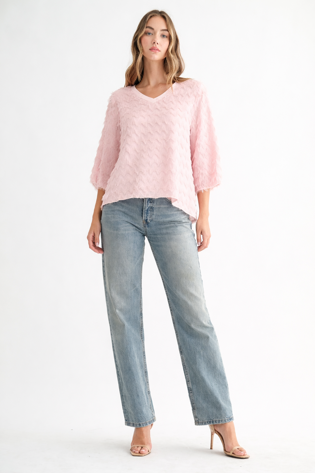 Wren Woven Feathered Top