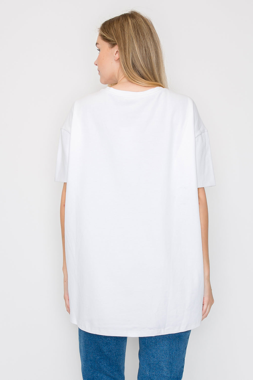 Renae Textured Woven Mixed Pointe Knit Top