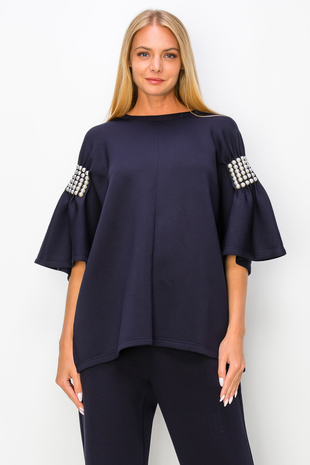 Fern Stretch French Scuba Poncho