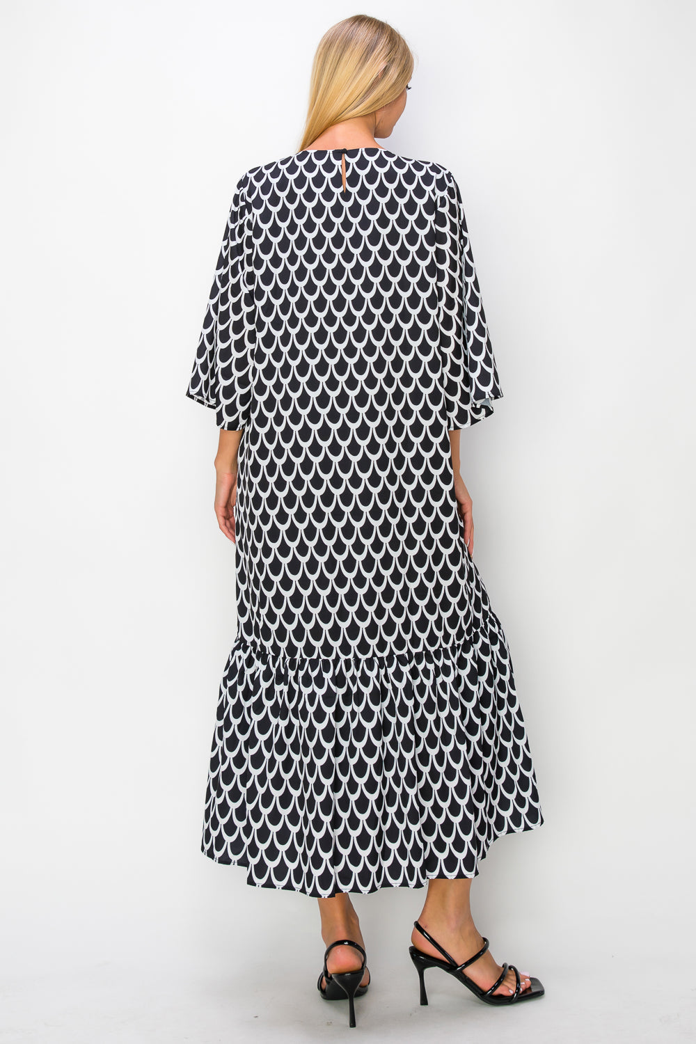 Judy Woven Print Dress