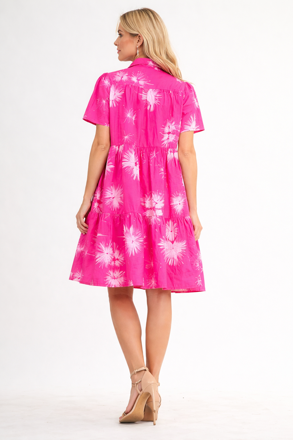 Jasmine Embellished Cotton Poplin Dress