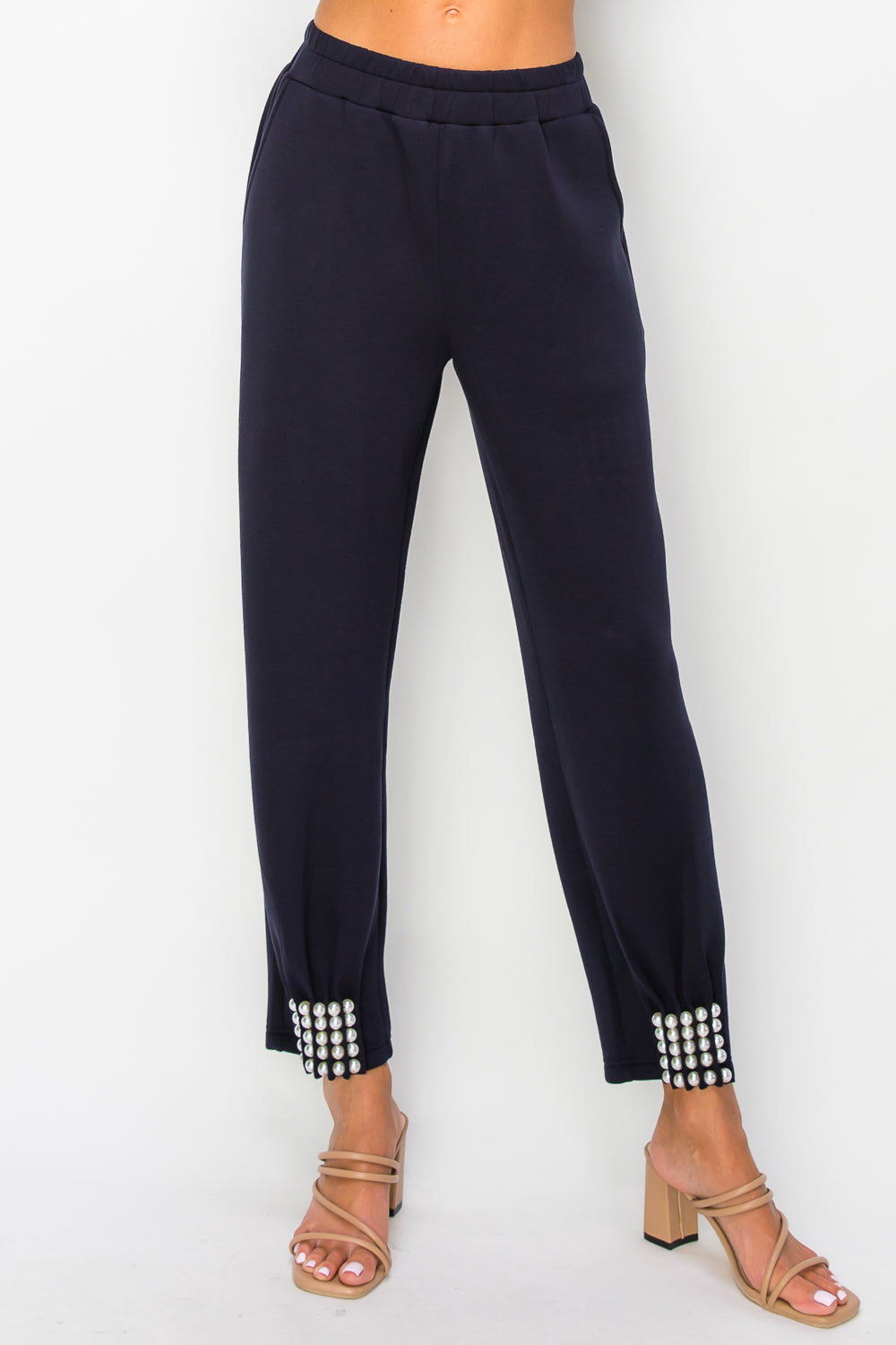 Fernanda Pearl Stretch French Scuba Pant
