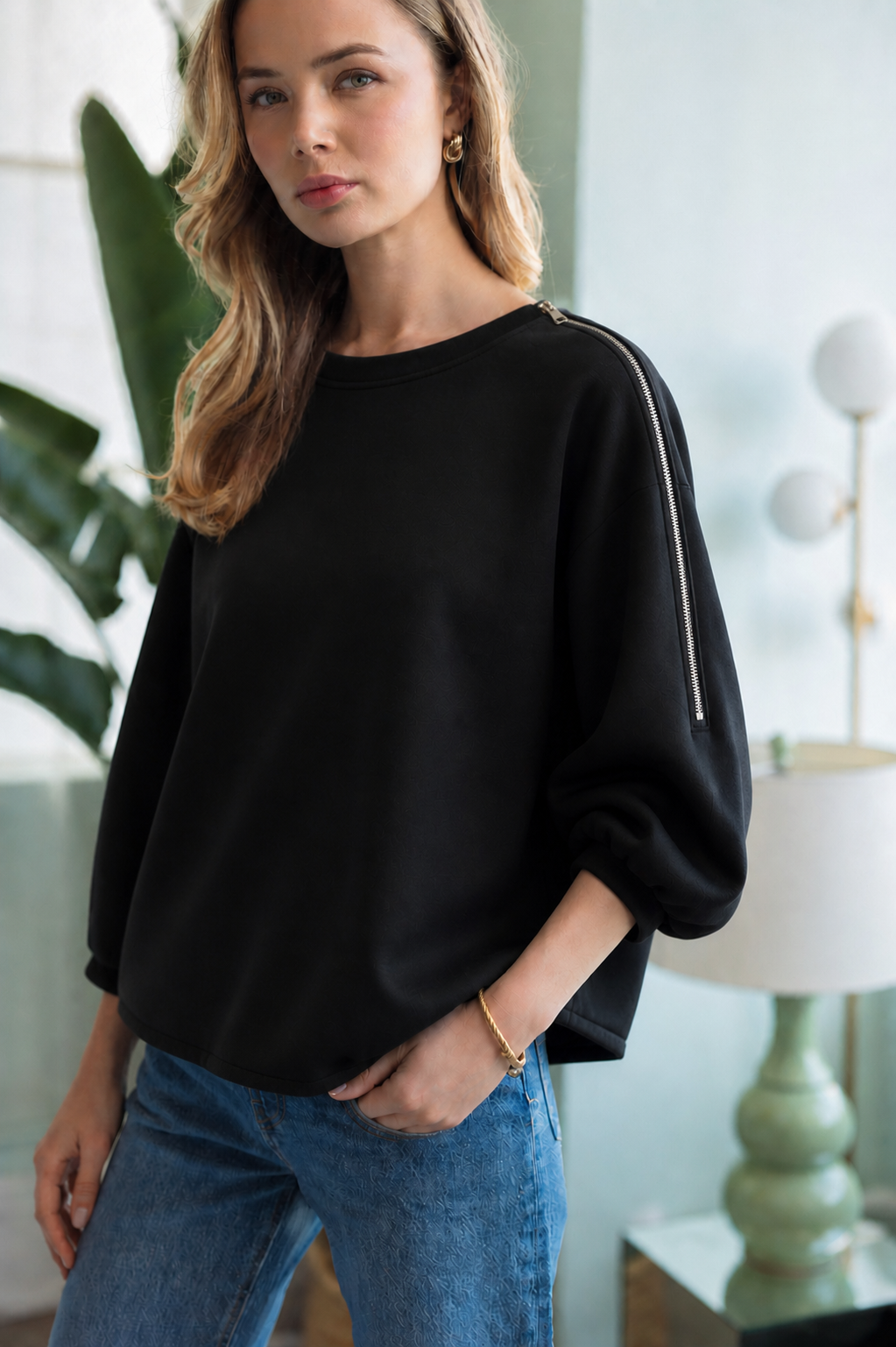 Fidda Stretch French Scuba Top
