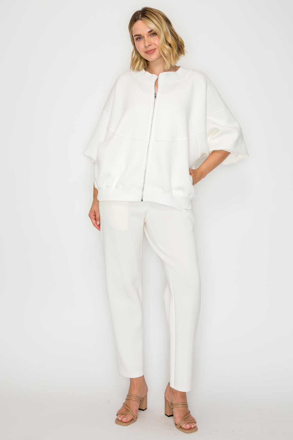 Finella Stretch French Scuba Jacket