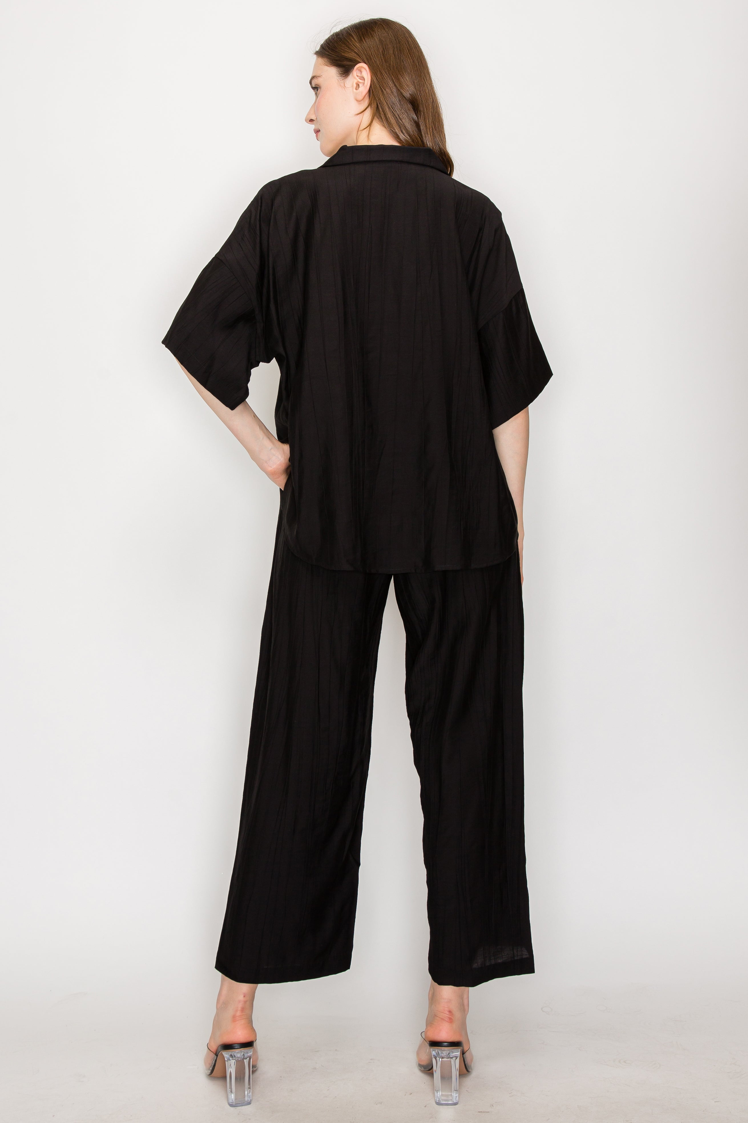 Jedy Woven Textured Pant