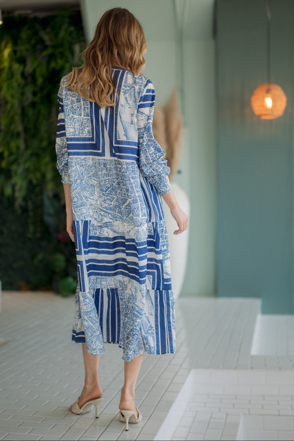 Jesslyn Print Woven Dress