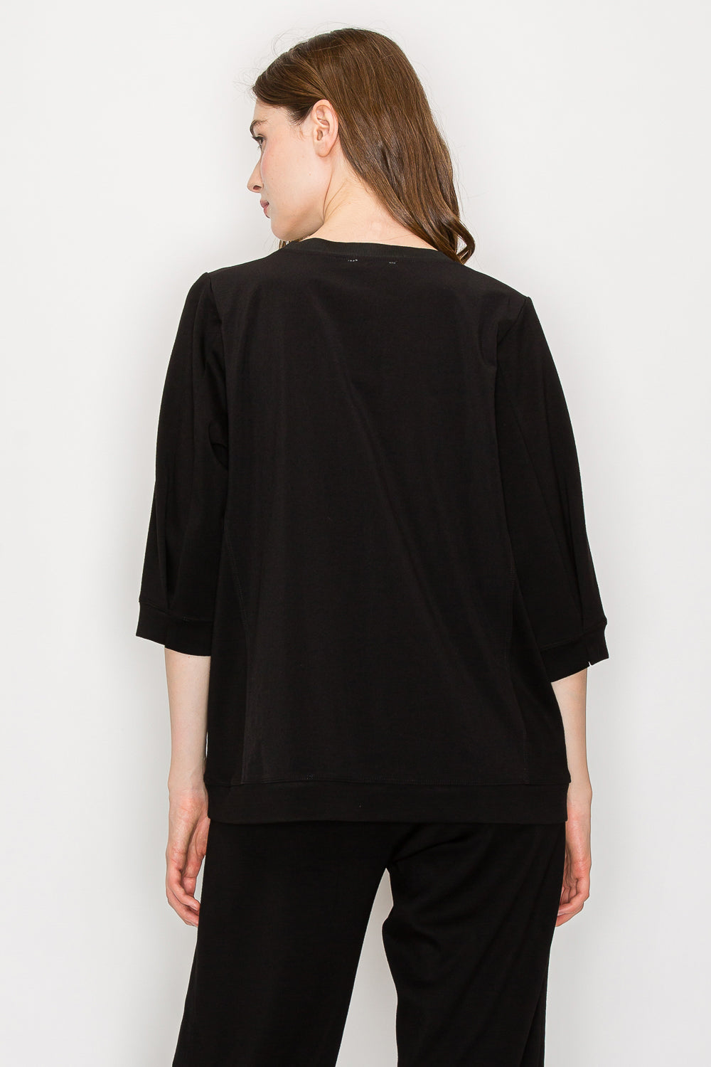 Jadine Stretch Pointe Knit Top