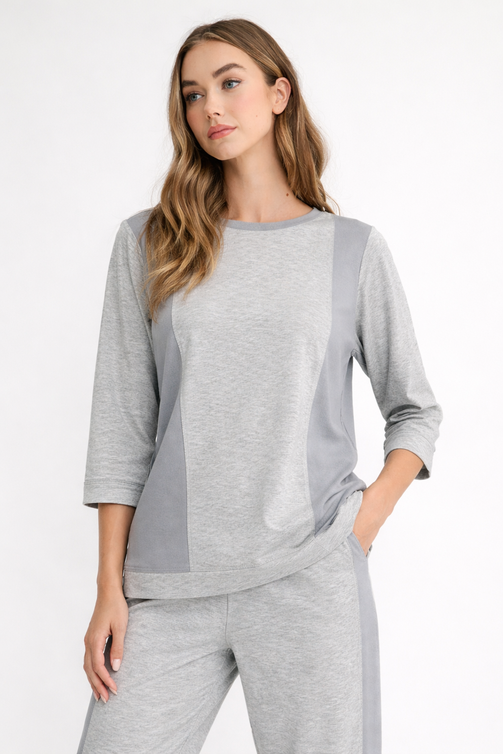 Jadine Stretch Pointe Knit Top