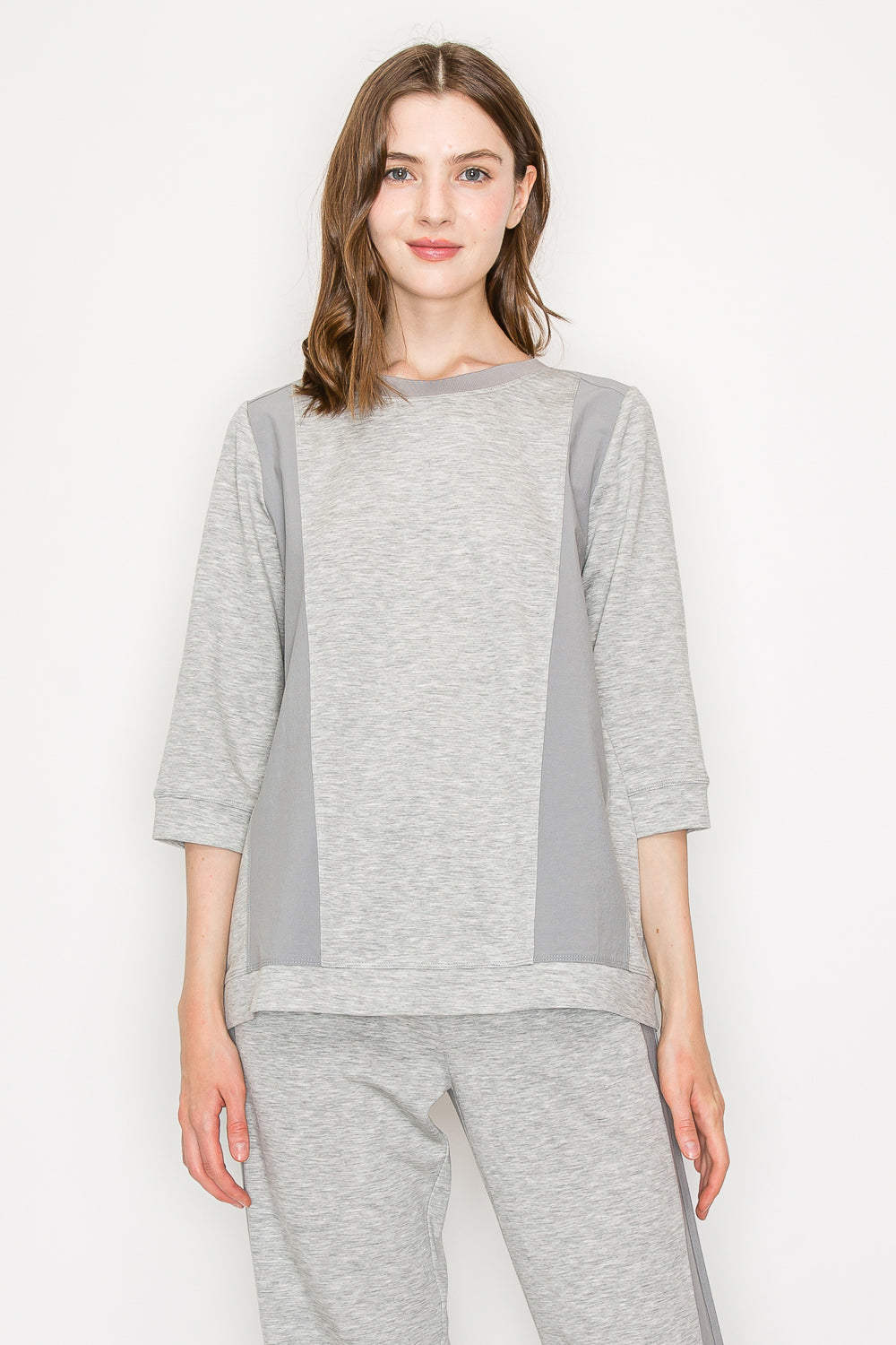 Jadine Stretch Pointe Knit Top