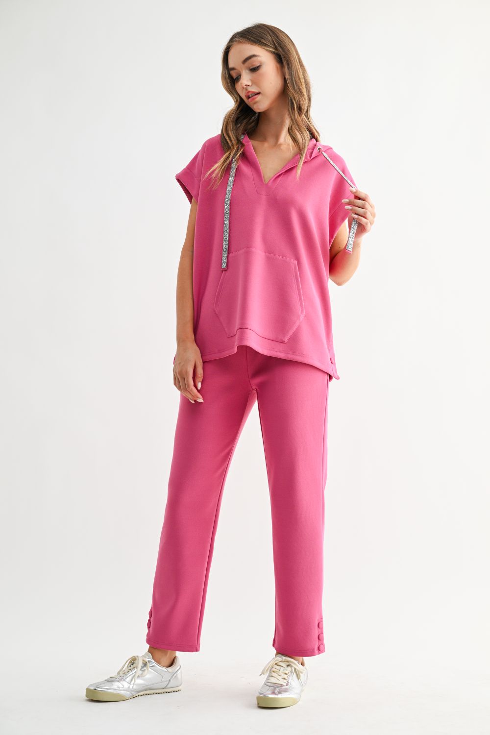 Felix Stretch Crepe Knit Pant