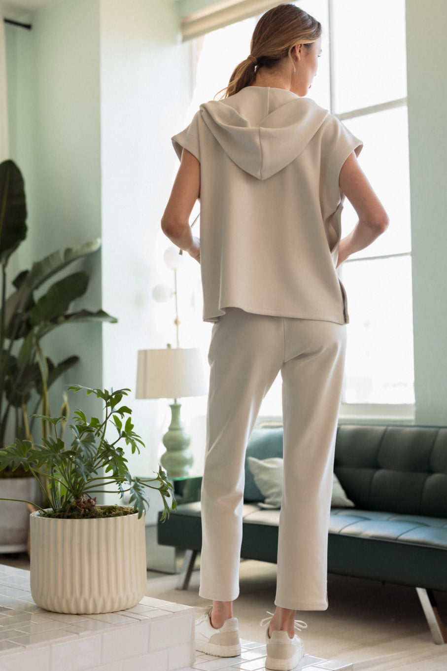 Felix Stretch Crepe Knit Pant