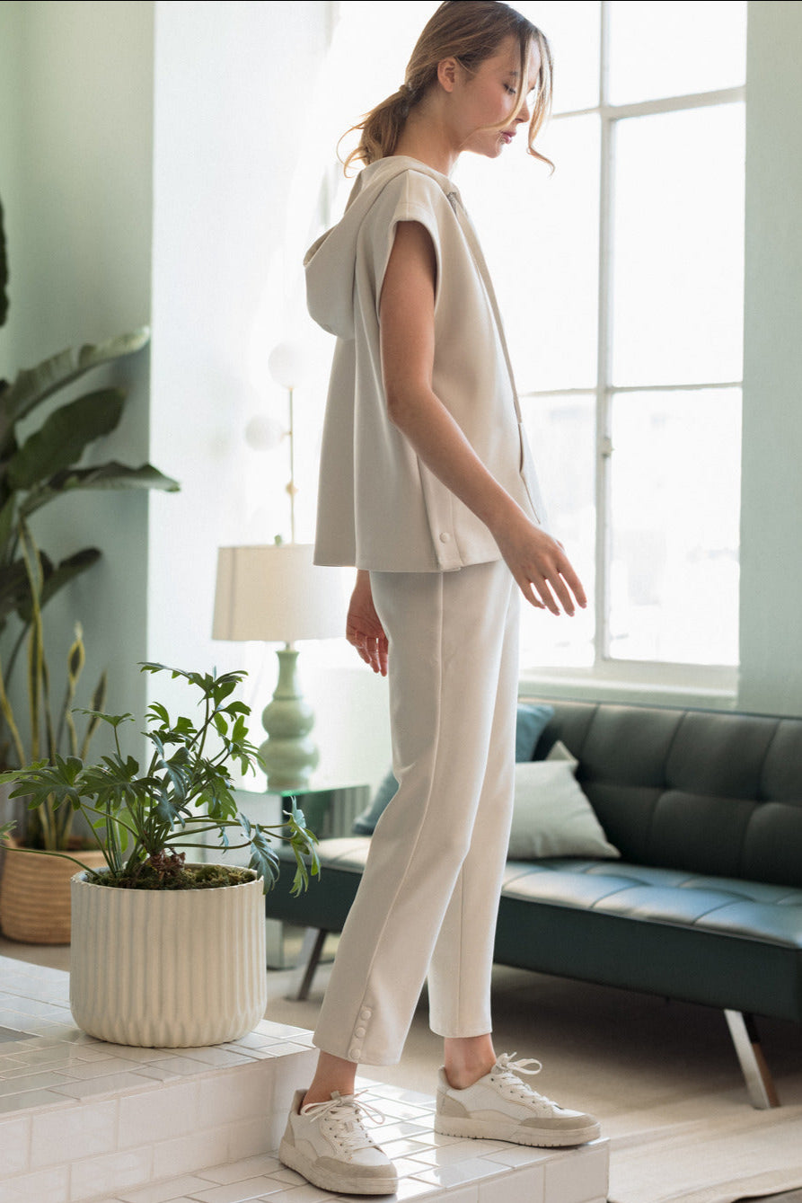 Felix Stretch Crepe Knit Pant