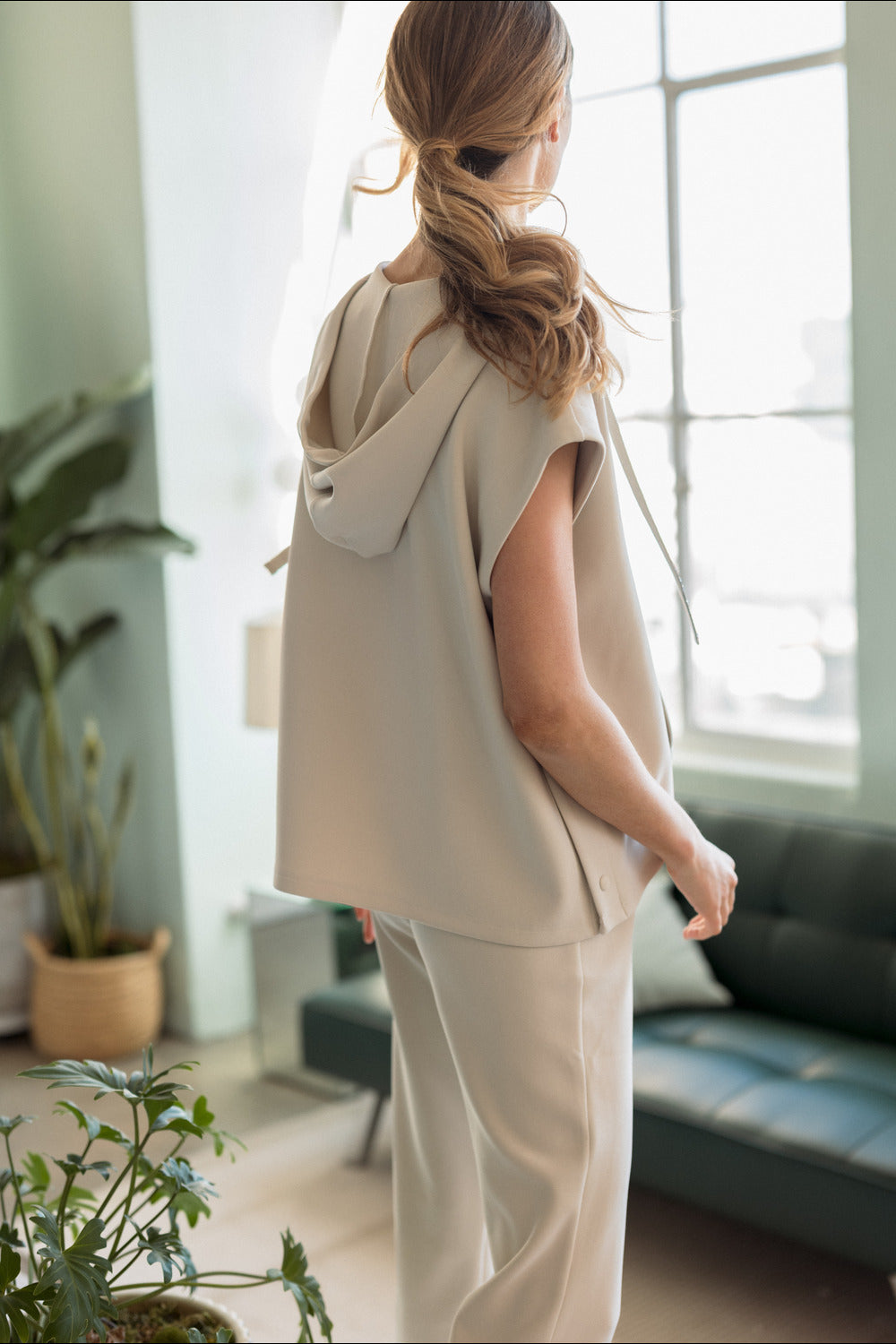 Kyle Poncho Top with Sparkles