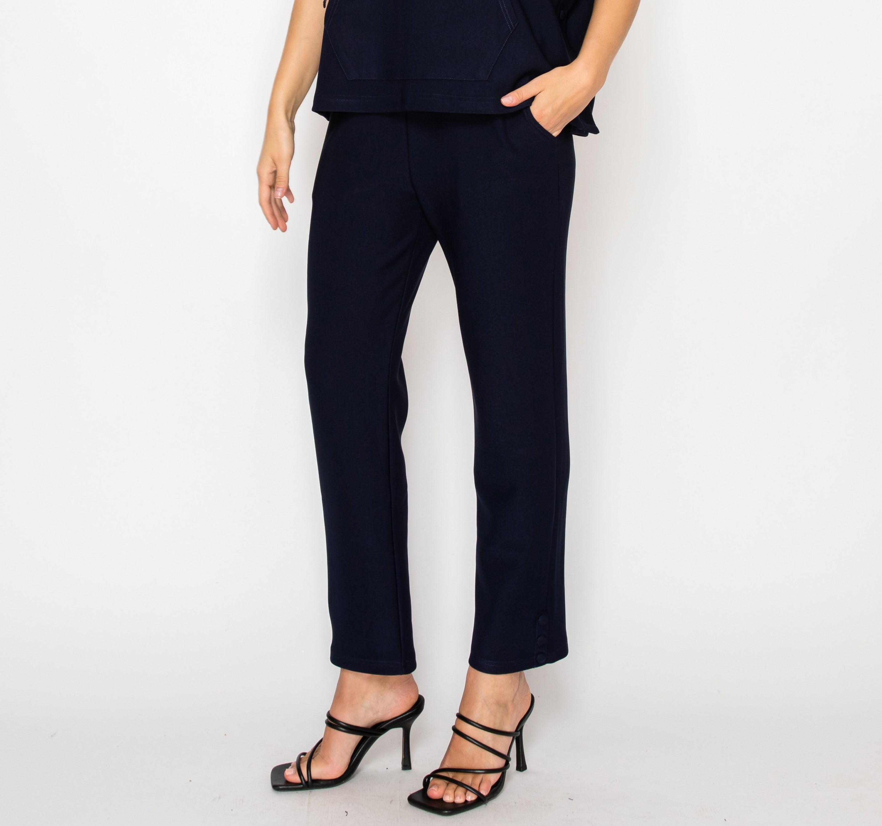 Felix Stretch Crepe Knit Pant