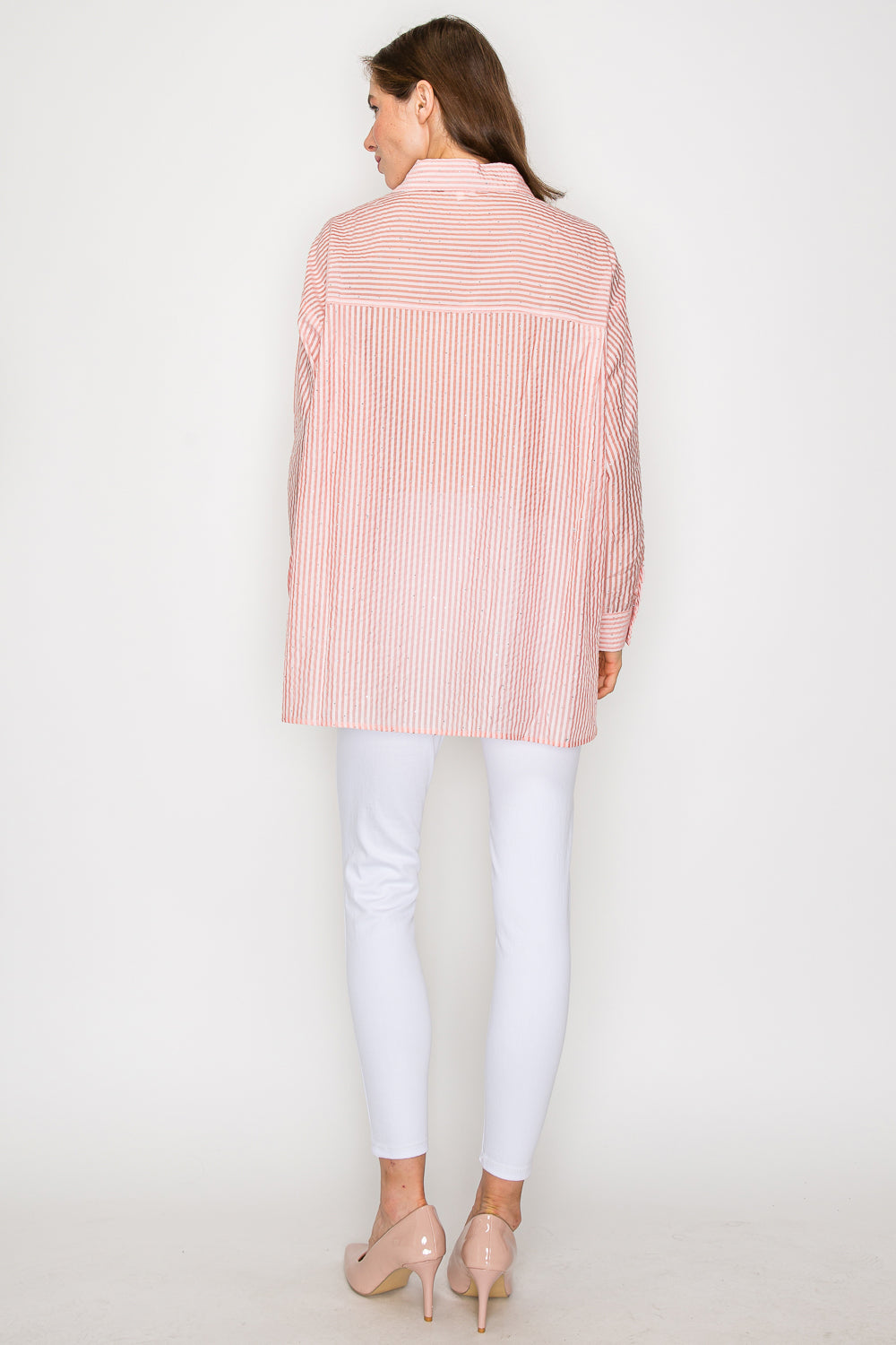 Jordana Sparkling Sheer Shirt