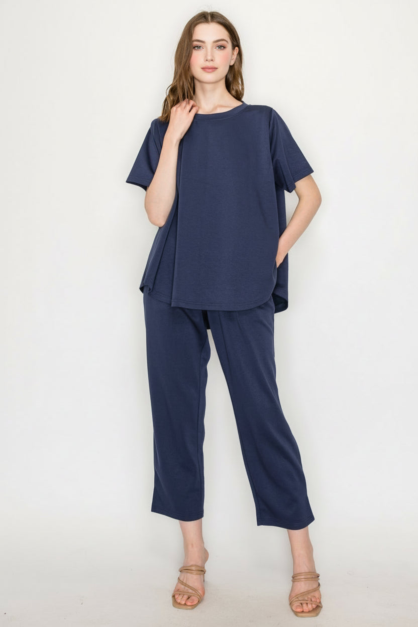 Kamie Stretch Pointe Knit Pant
