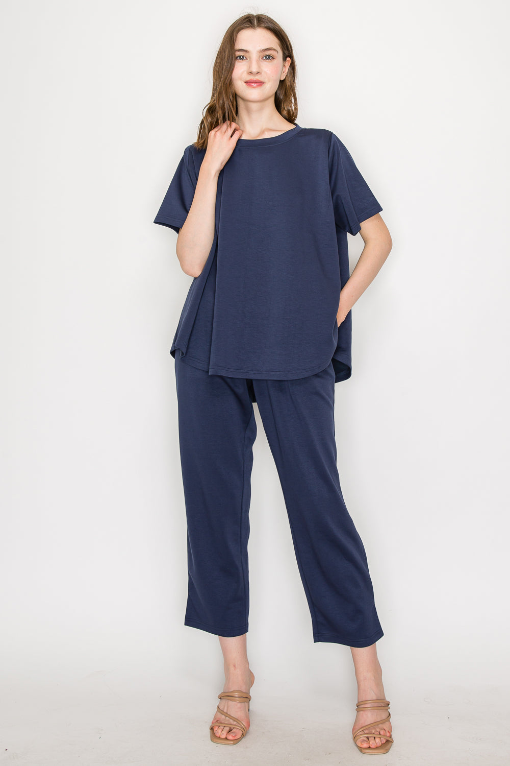 Kamie Stretch Pointe Knit Pant