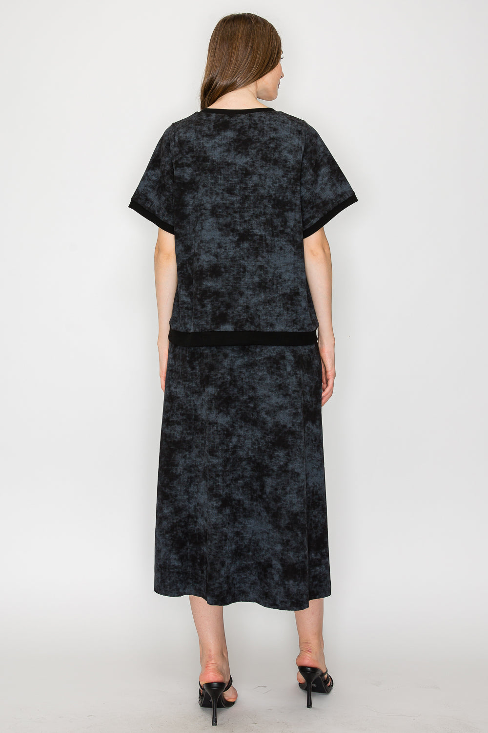 Konnie Knit Printed Skirt