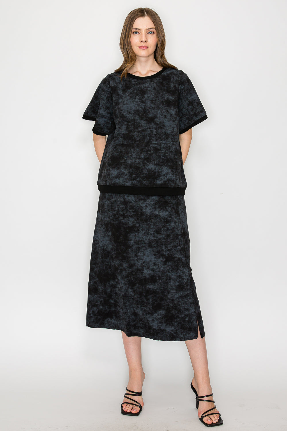 Kimmie Knit Printed Top