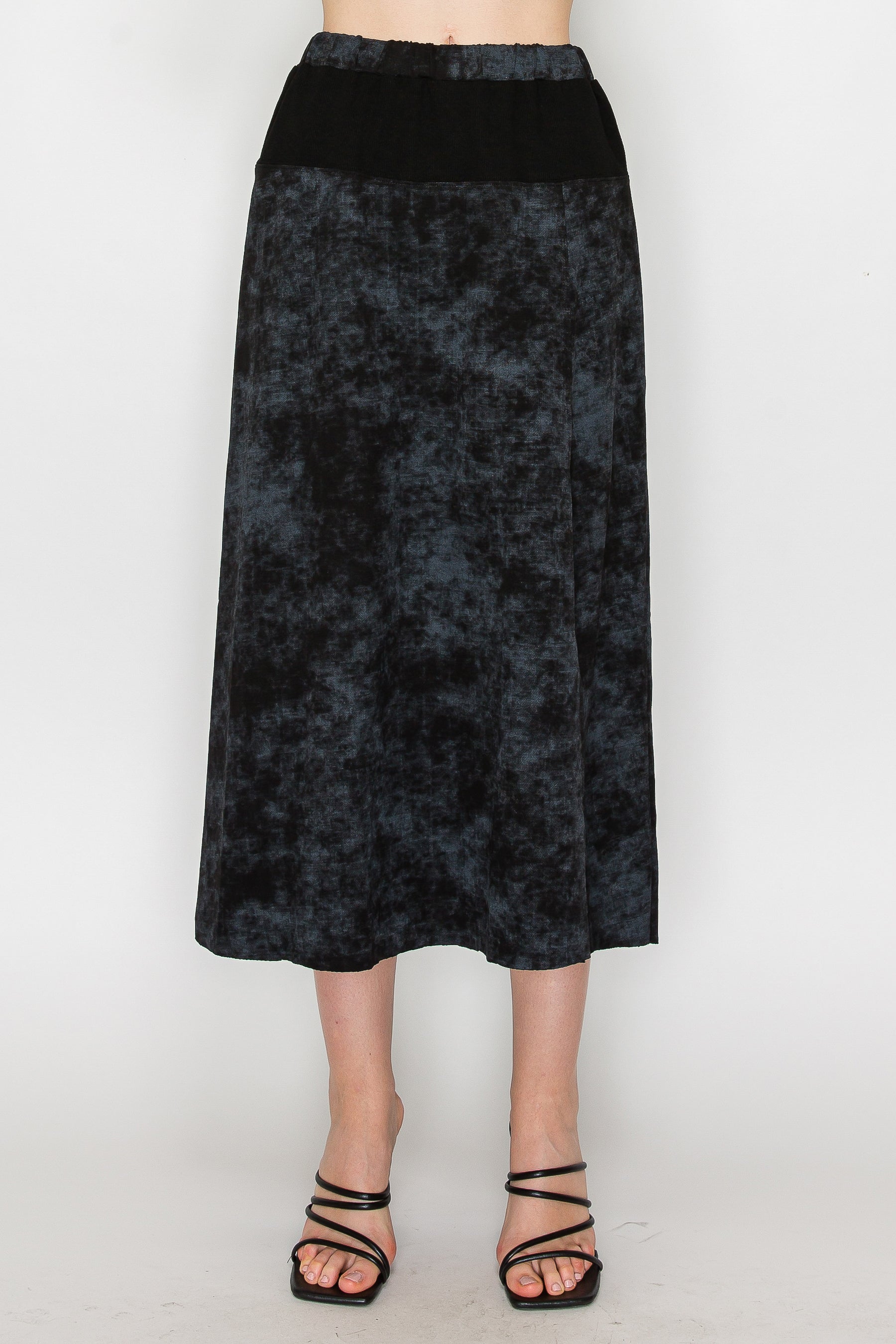 Konnie Knit Printed Skirt