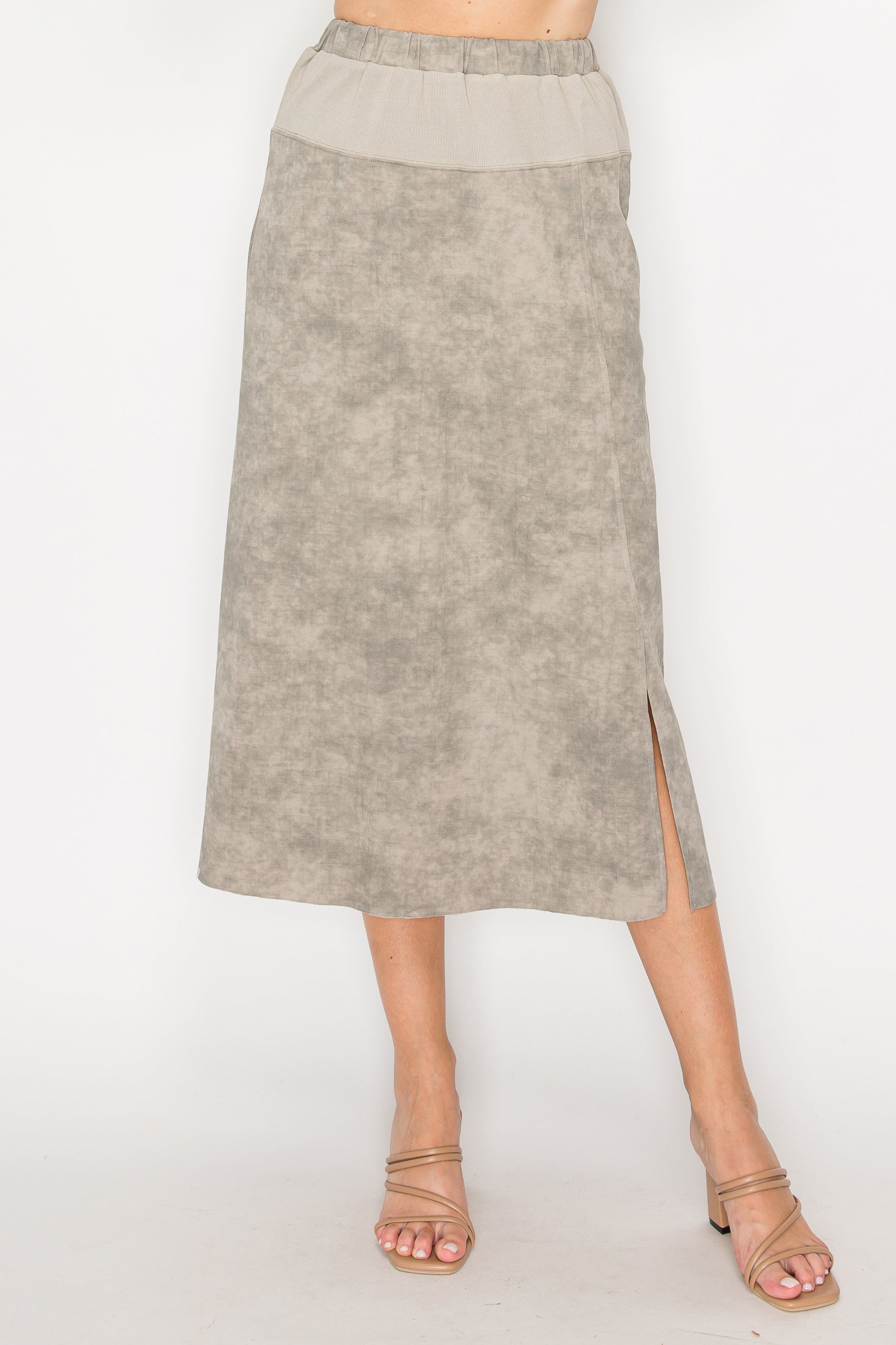 Konnie Knit Printed Skirt